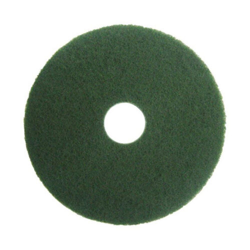 Green Scrubbing Floor Pads - 16" Dia. Pad / Green - Image 2