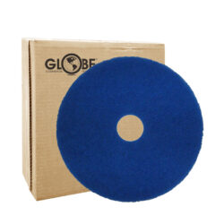 Blue Cleaner Floor Pads - 18" Dia. Pad / Blue