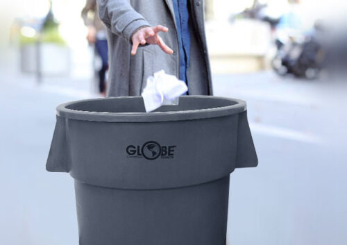 Grey Waste Containers - 20 Gallon / Grey - Image 3