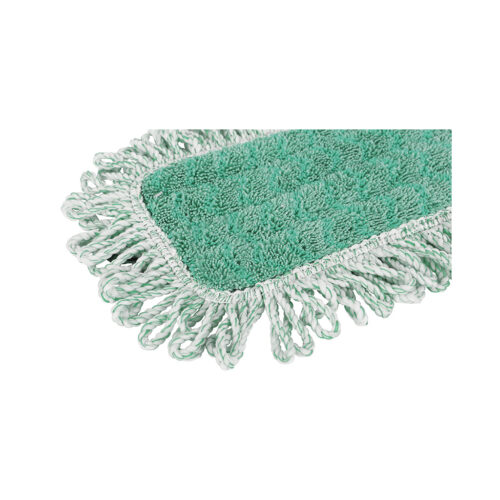Green Microfiber Dry Pad With Fringe - 18"L / Green - Image 2