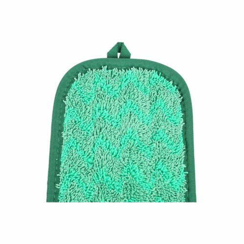 Green Microfiber Dry Pad - 18"L / Green - Image 2