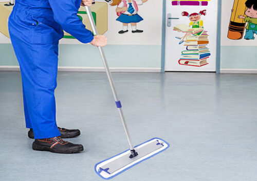 Microfiber 18 Inch Flat Finish Mop - Image 3