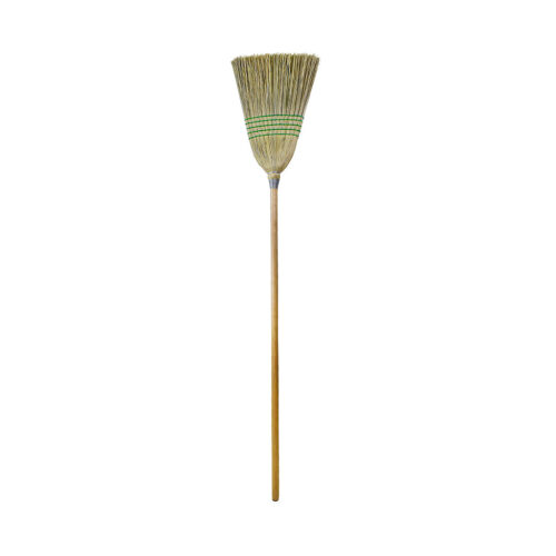 Housekeeper Corn Broom, Heavy-Duty 5 String - Image 4