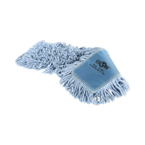Pro-Stat® Blue Slip-On Dust Mop Head - 36"L X 5"W / Blue - Image 5