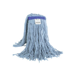 Syn-Pro® Synthetic Narrow Band Wet Blue Cut End Mop - 16 Oz / Blue