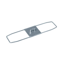 Breakaway Dust Mop Frames for Slip - On - 18"L X 5"W / Silver