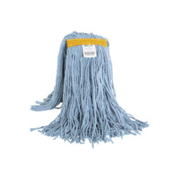 Syn-Pro® Synthetic Narrow Band Wet Blue Cut End Mop - 24 Oz / Blue
