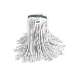 Syn-Pro® Synthetic Narrow Band Wet White Cut End Mop - 32 Oz / White
