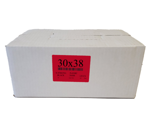 30 X 38 Black Garbage Bags X-STRONG
